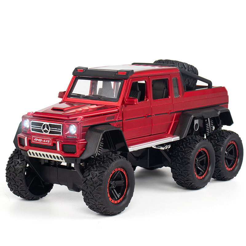 Hight quality  benz model car AMG6X6  1:18 diecast land cruiser model car