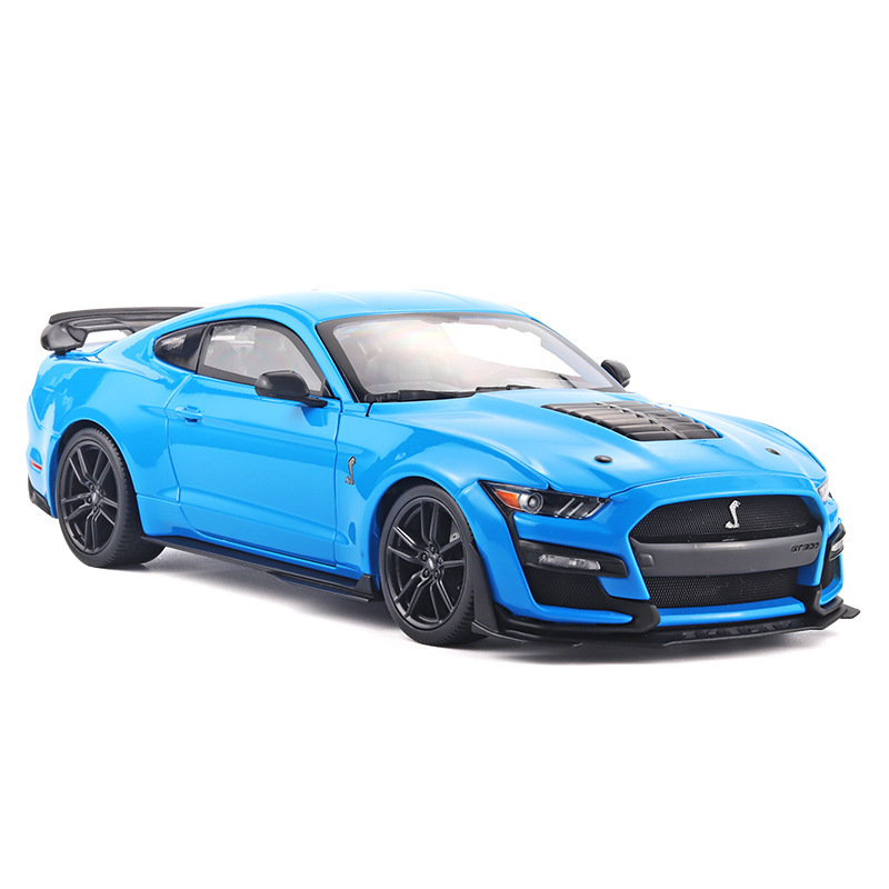 Meritor Figure 1:18 Ford Mustang GT Shelby Roadster Car Model Simulation Car Model Alloy Decorations Collectible Die Casting Car