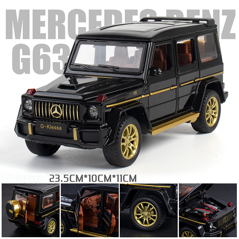 Hight quality  Benz G63  MODEL TOY CAR pull back truck pull back truck gift birthday kid diecast 1:32