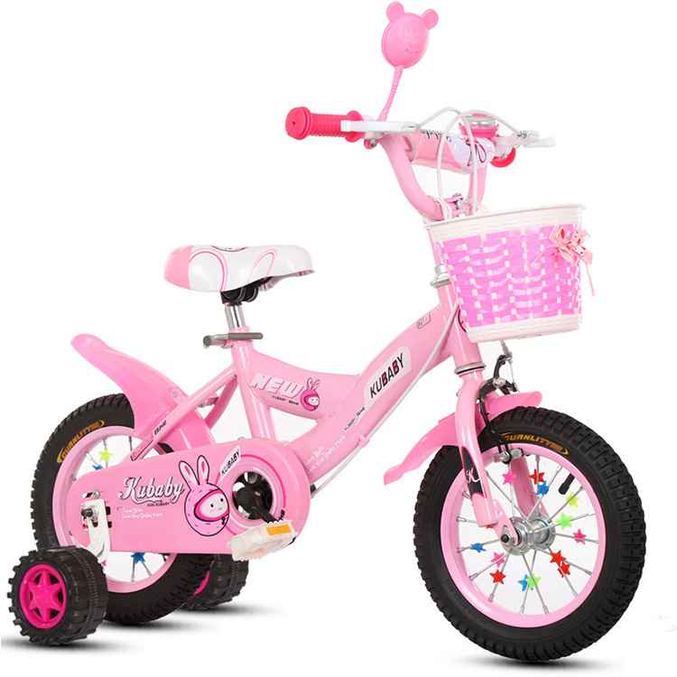 Cheap Factory Price children's Boys Girls Bike Children Pedal Bicycle Bike with doll seat Training Wheel 18 inch