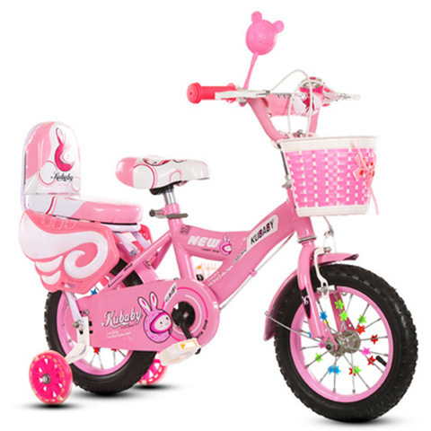 Cheap Factory Price children's Boys Girls Bike Children Pedal Bicycle Bike with doll seat Training Wheel 18 inch