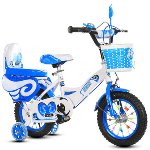 Cheap Factory Price children's Boys Girls Kids Children Pedal Bicycle Bike with doll seat Training Wheel 12 14 16 18 20 inch