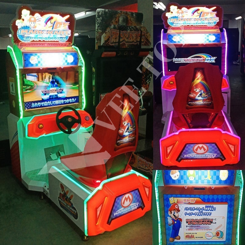 Mario GP DX Arcade Car Racing Game Machine For Sale|Mario Kart Arcade Driving Game Machine For Sale