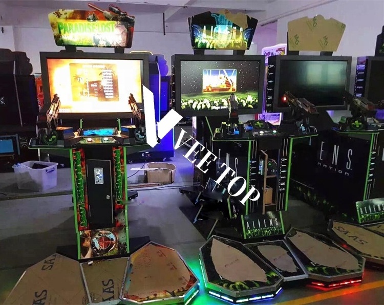 High quality Coin Operated Simulator Racing Shooting Arcade Game Machine For Adults