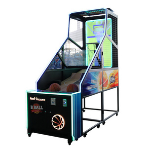 Buy commercial crazy hoop street arcade basketball shooting game machine for sale coin operated