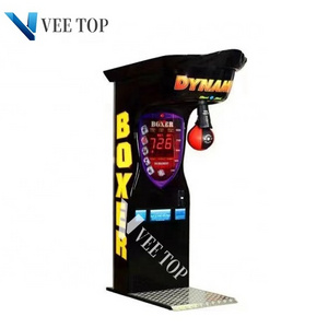 indoor amusement park adult coin operated sport arcade boxing games punch game machine