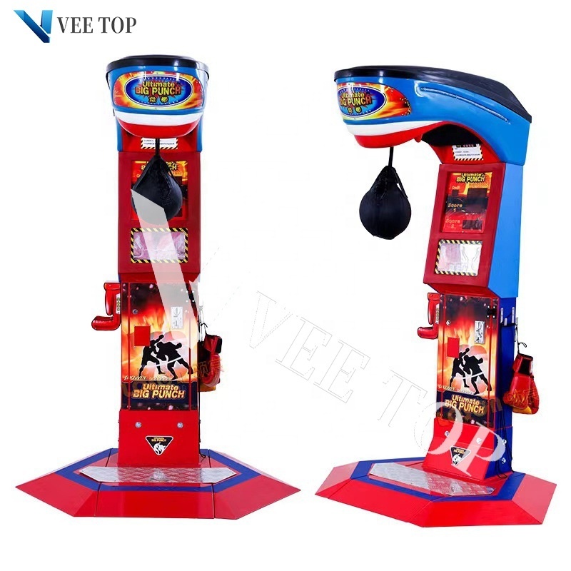 Coin Operated Prize Redemption Machine Boxing Arcade Game Machine Punch Boxing Machine For Sale