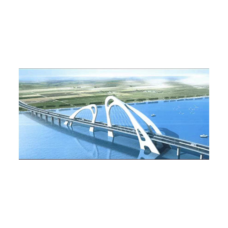 Custom-made long-span steel structure bridge engineering cost is low  widely used