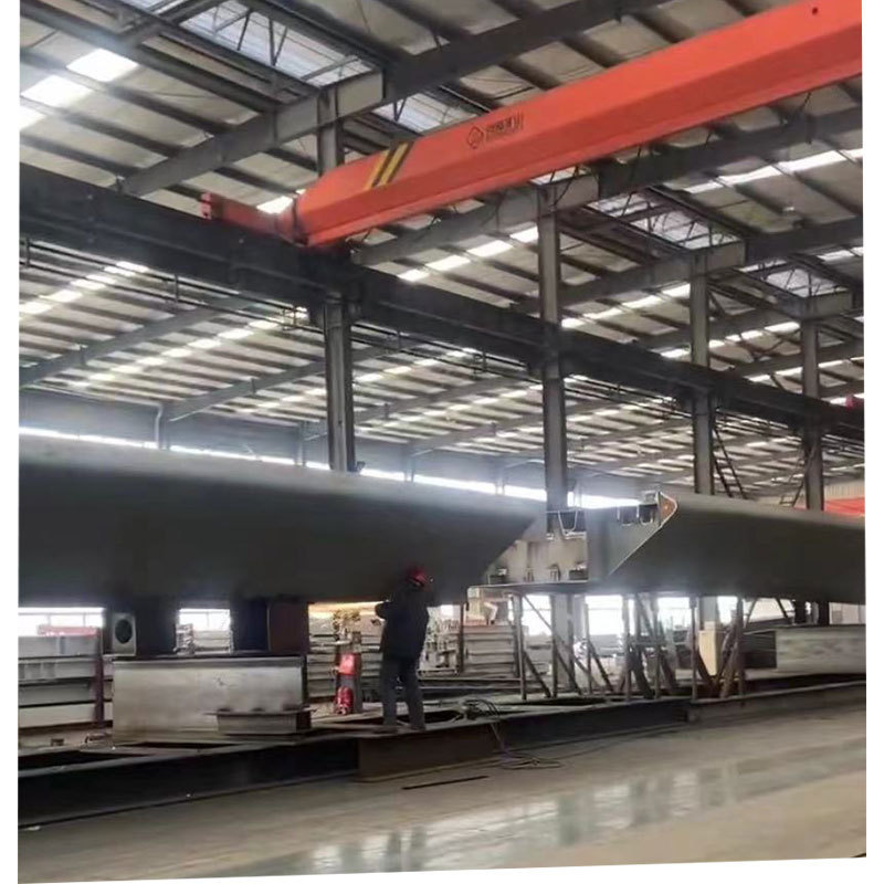 Custom-made long-span steel structure bridge engineering cost is low  widely used