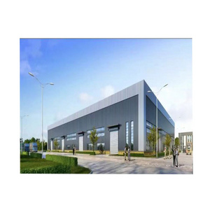 Modern Prefab Building Prefabricated Warehouse Workshop Aircraft Hangar Office Construction Material