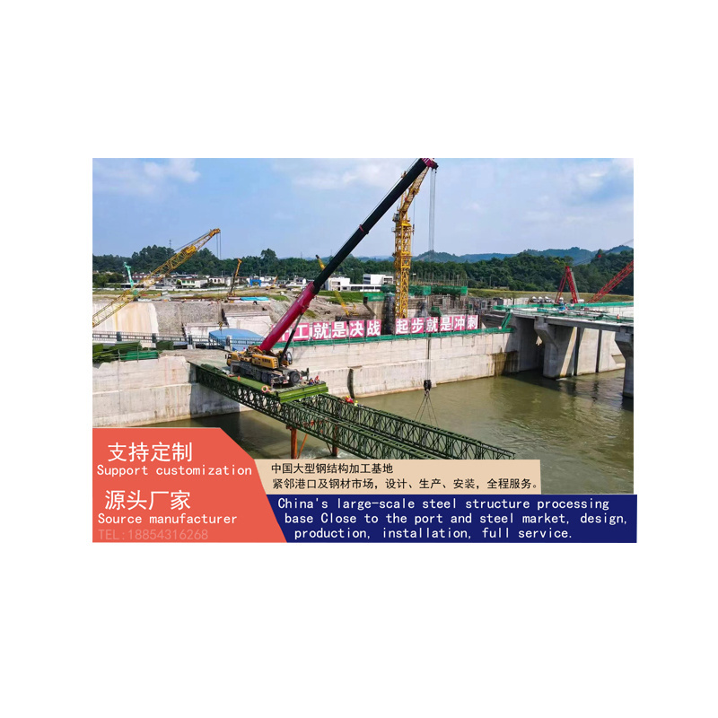 Rapid construction of prefabricated steel structure in Beire Bay Bridge in China