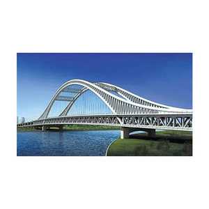 Custom-made low-cost precast steel structure bridge overpass bridge