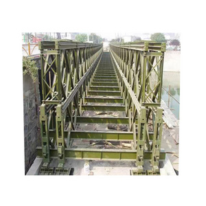 British BS Standard Compact 200 modular panel steel Bailey bridge equipment