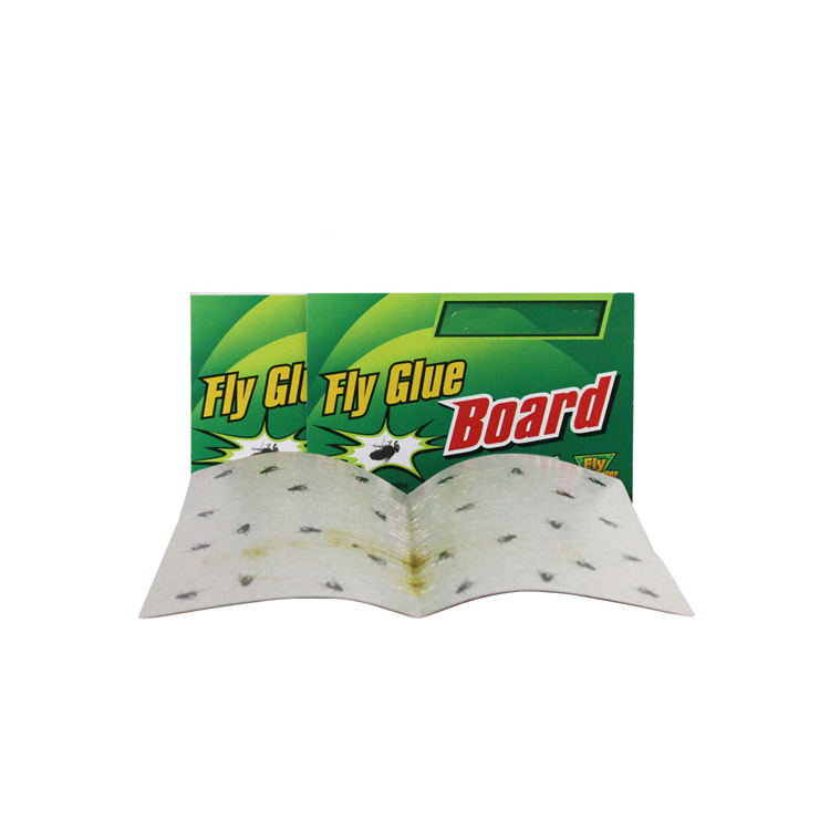 Oem Manufacture Mosquito Glue Trap Fly Sticky Board Disposable Fly Trap With Strong Adhesive Includes Bait