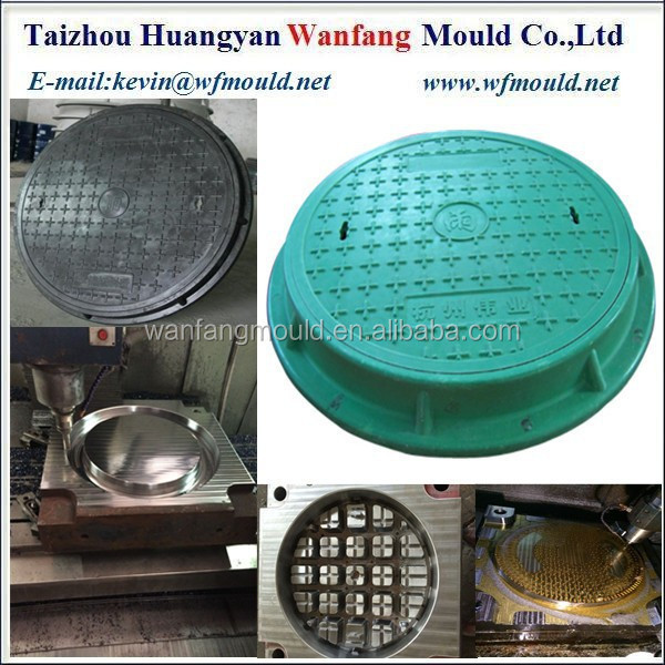 China famous brand frp manhole cover mould fiberglass molds for producing SMC BMC manhole cover