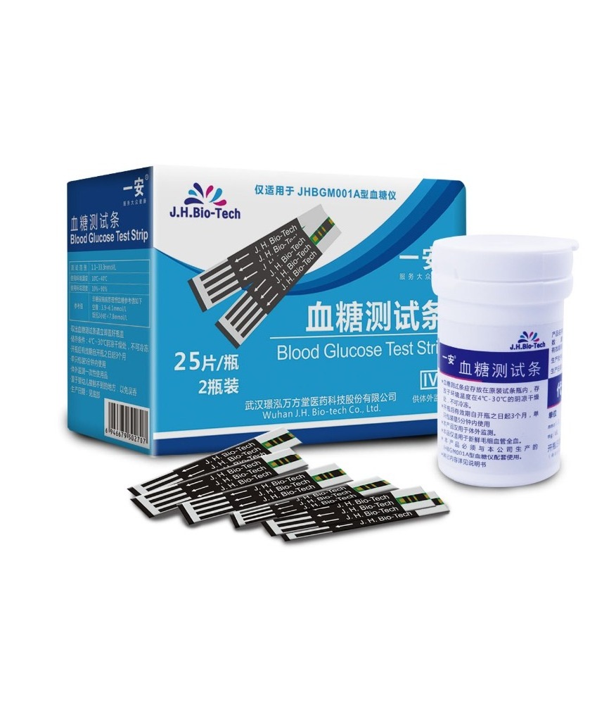 Blood Glucose Test Strips Blood Glucose Monitoring System Glucometer Medical Equipment