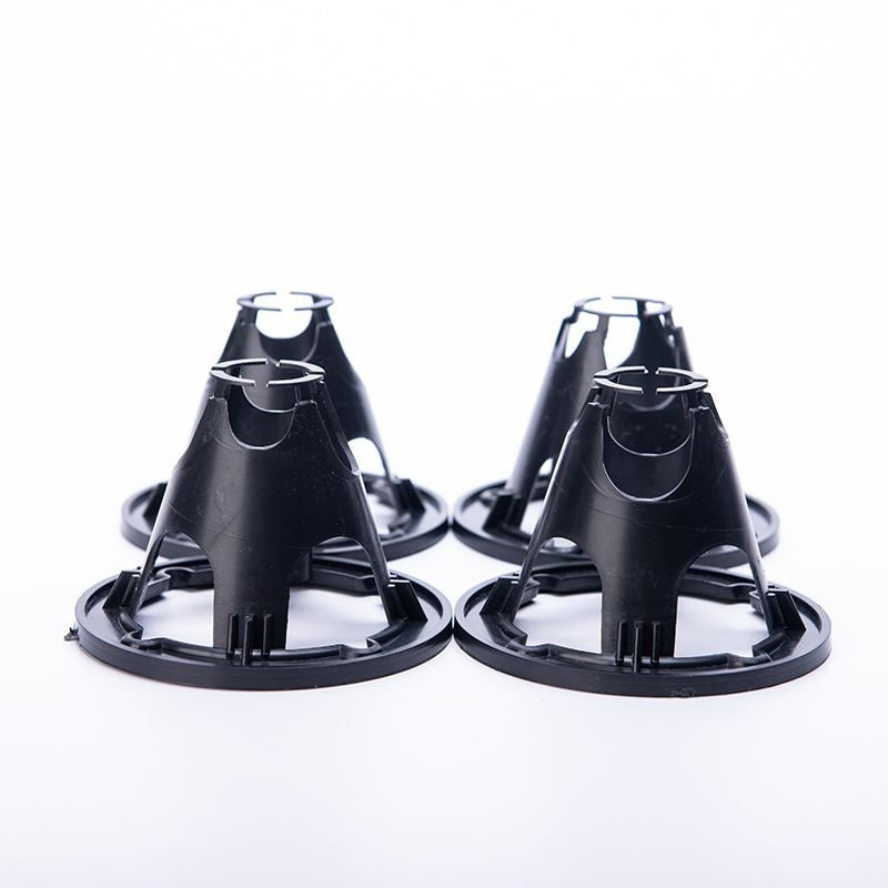 Construction reinforced  concrete plastic rebar chair spacers  for round concrete chair clips rebar support plastic chair