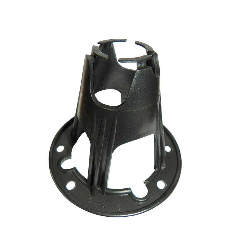 Black color PVC concrete plastic rebar chair spacers for Building Material Reinforced