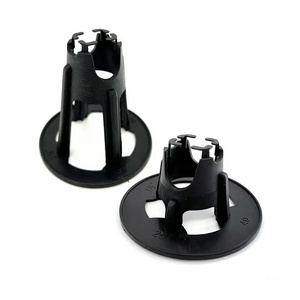 Black color PVC concrete plastic rebar chair spacers for Building Material Reinforced