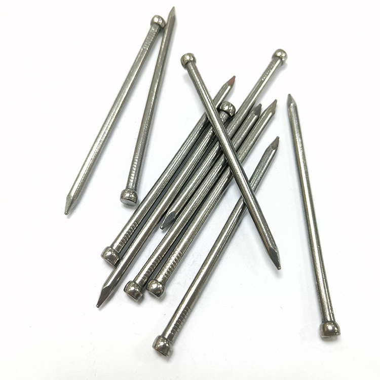 Factory Price Best Selling Durable Polished Headless Nails Regular Common Garden Iron Polished Bullet Head Finishing Nail