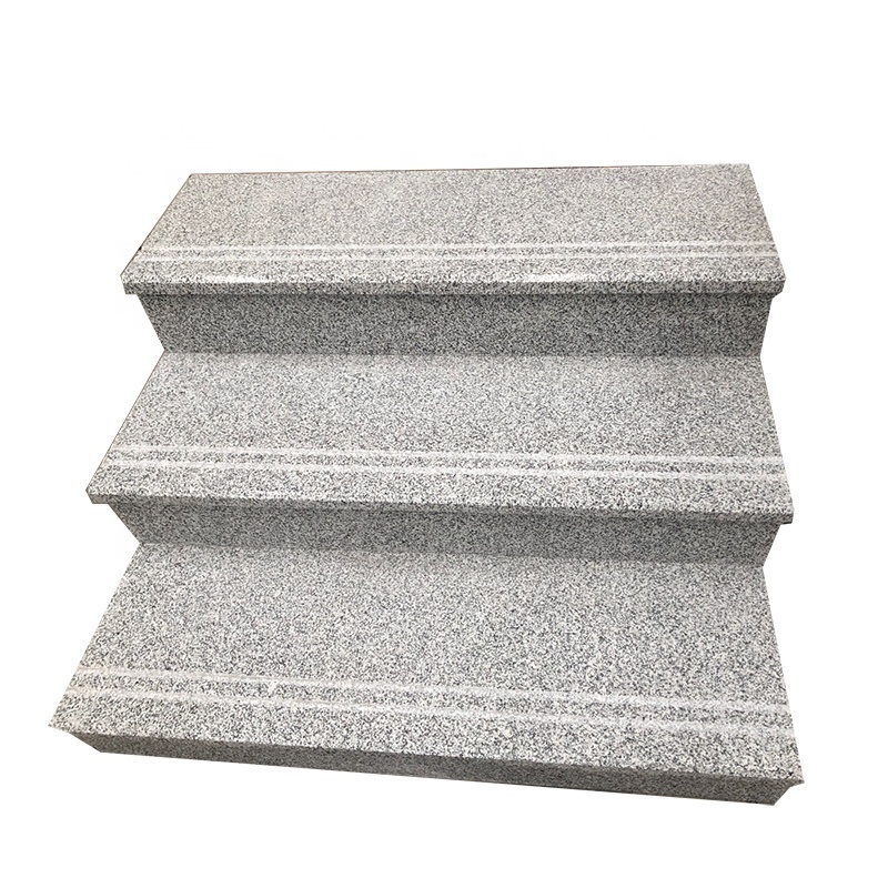 Hot Sale Natural Stone Anti Slip Granite Stairs Step Design