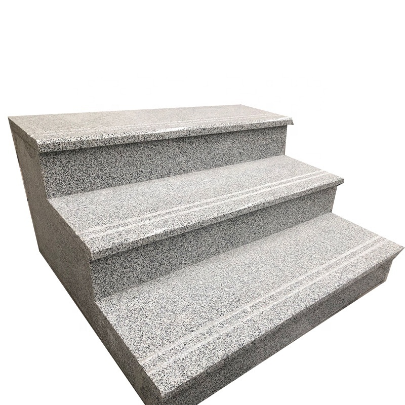 Hot Sale Natural Stone Anti Slip Granite Stairs Step Design