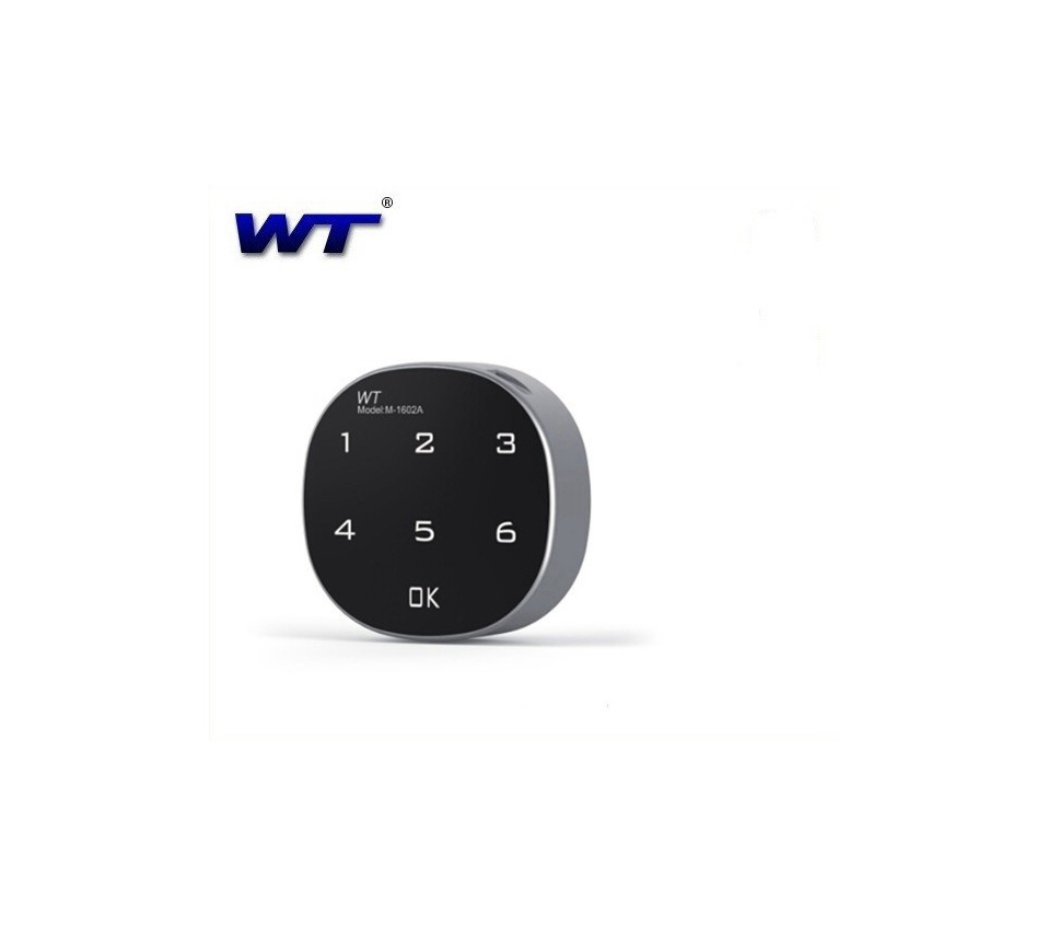 Button Cell Smart Lock For Lockers Zinc Alloy Smart Cabinet Lock for sale