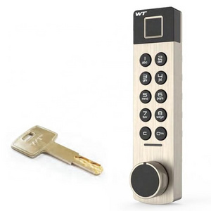 High quality black intelligent fingerprint password digital door lock biometric electronic Smart lock