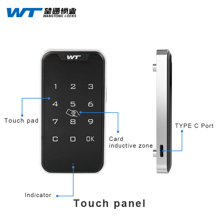 Wholesale Digital Combination Lock Smart Cabinet Door Rfid Locker Lock Electronic Door Lock