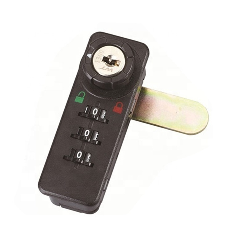 9508 3 Digits High Security Combination door Lock Plastic Combination drawer number lock