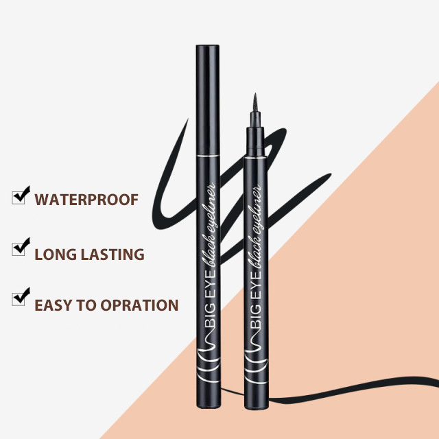 BOLANYA Custom Waterproof Liquid Eyeliner Pencil black  Eye Liner Pen Private Label Eyeliner