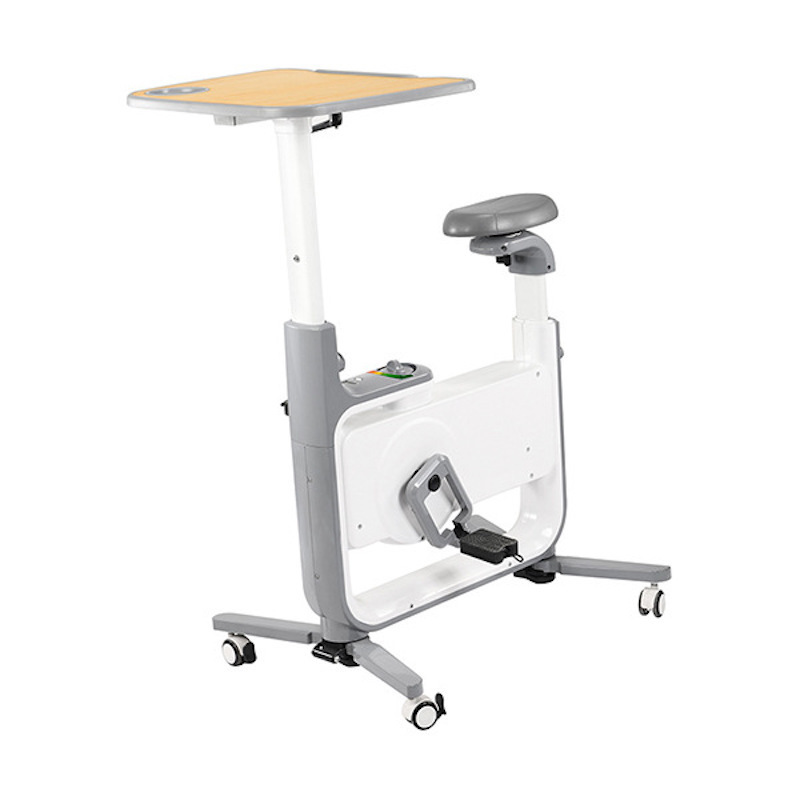 Fitness Exercise Equipment Cardio Spin Magnetic Cycle Home Indoor Folding Magnetic Exercise Bike With Computer Desk Top Sale