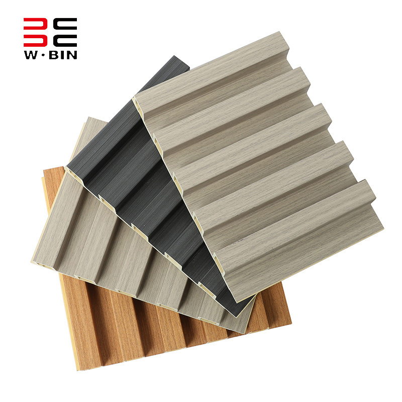 2024 Hot-sale Waterproof Wood Plastic wood veneer Carbon crystal plate bamboo fiber board Composite mirror Wall Panel