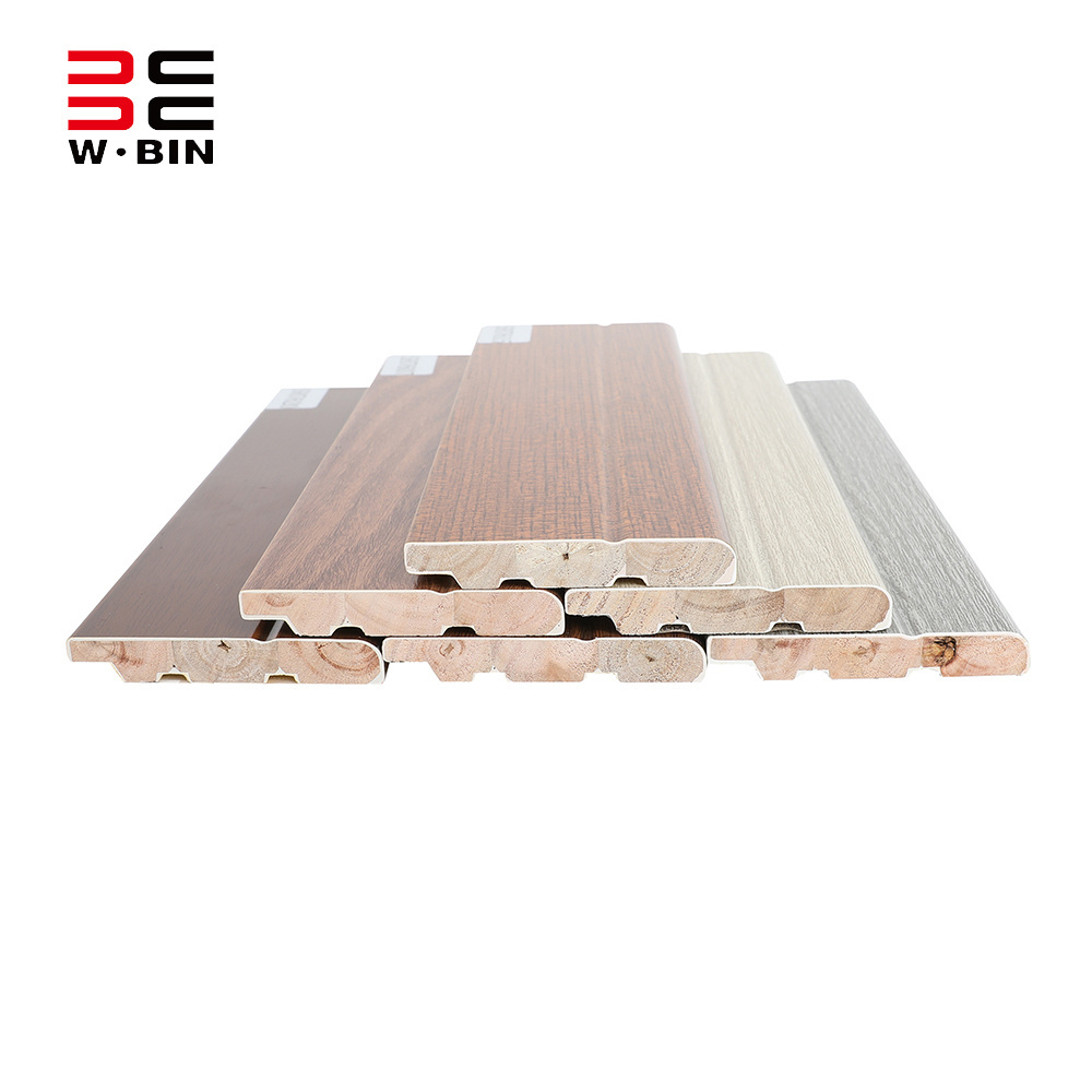 Wangbin Indoor Decoration Wood Skirting Board Skirting Decorative Lines with Fast delivery