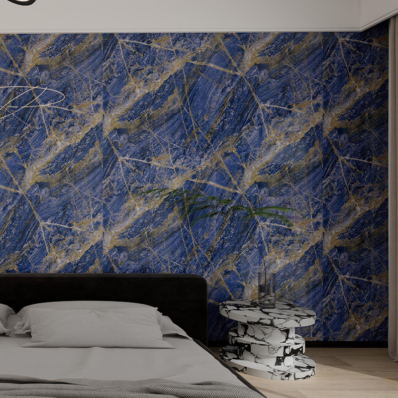 Wangbin 2024 New Product PVC Film PE Material Self Adhesive Marble Wallpaper For Indoor Wall Decoration