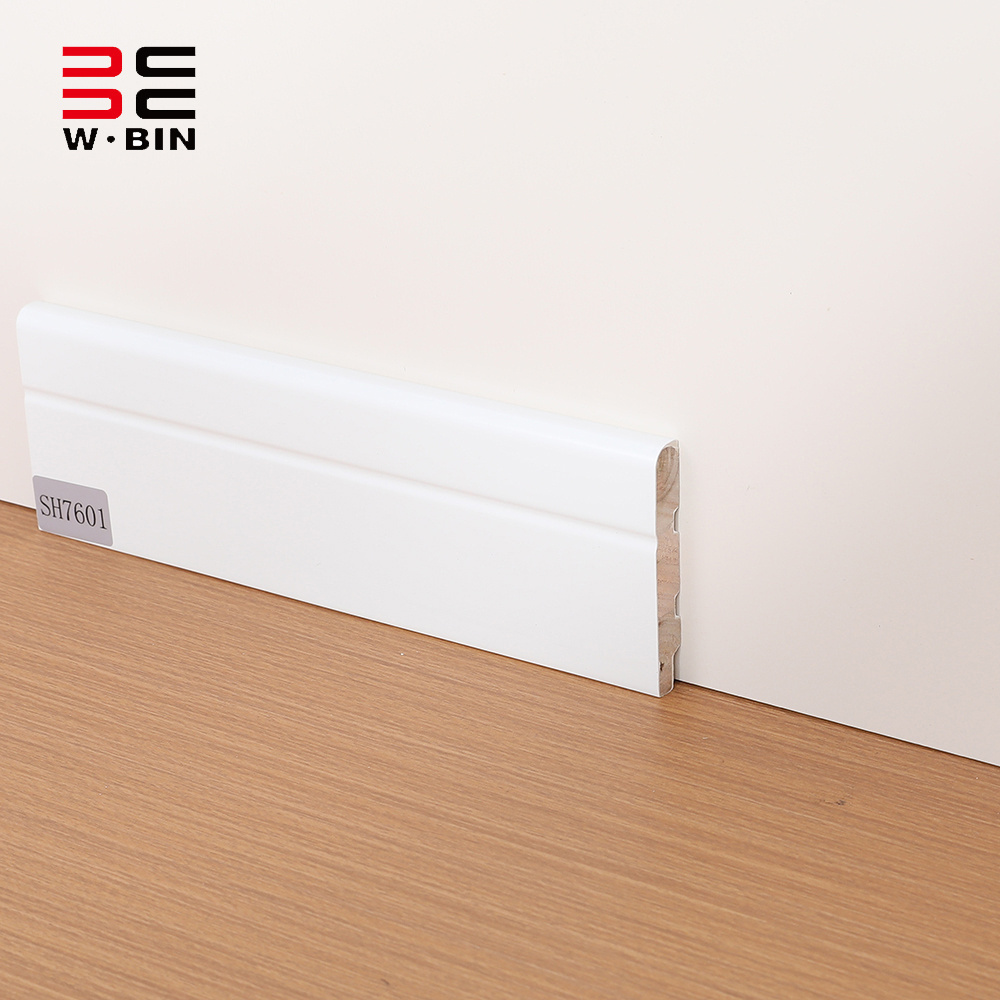 Wangbin Indoor Decoration Wood Skirting Board Skirting Decorative Lines with Fast delivery