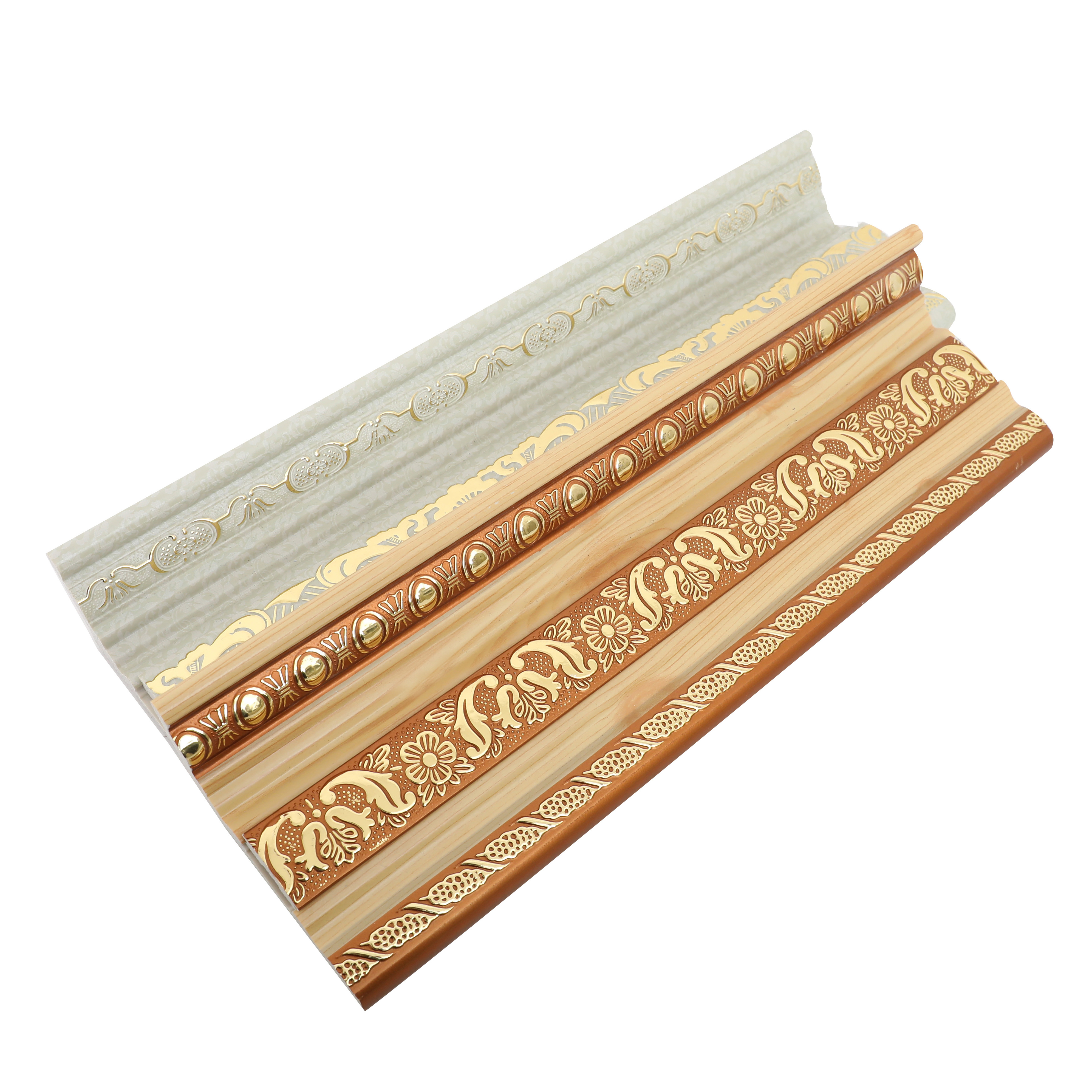 Wholesale Durable Waterproof PS Polystyrene Crown Molding for Interior Decoration Quick Delivery