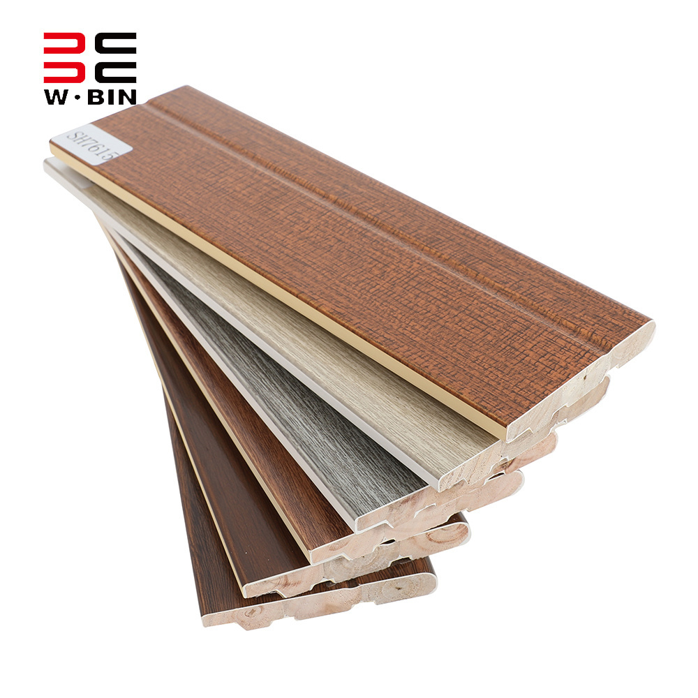 Wangbin Indoor Decoration Wood Skirting Board Skirting Decorative Lines with Fast delivery