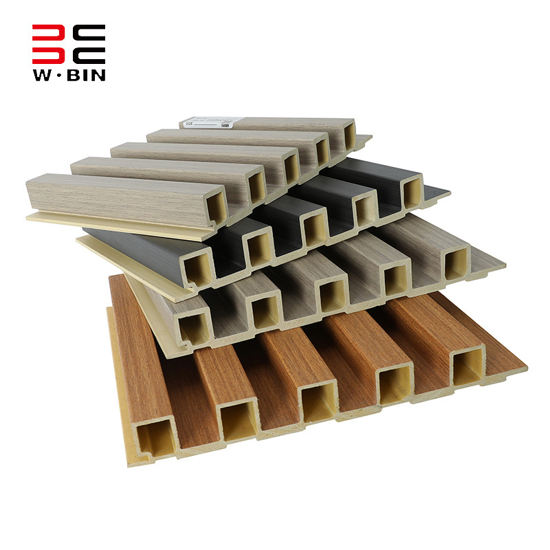 2024 Hot-sale Waterproof Wood Plastic wood veneer Carbon crystal plate bamboo fiber board Composite mirror Wall Panel