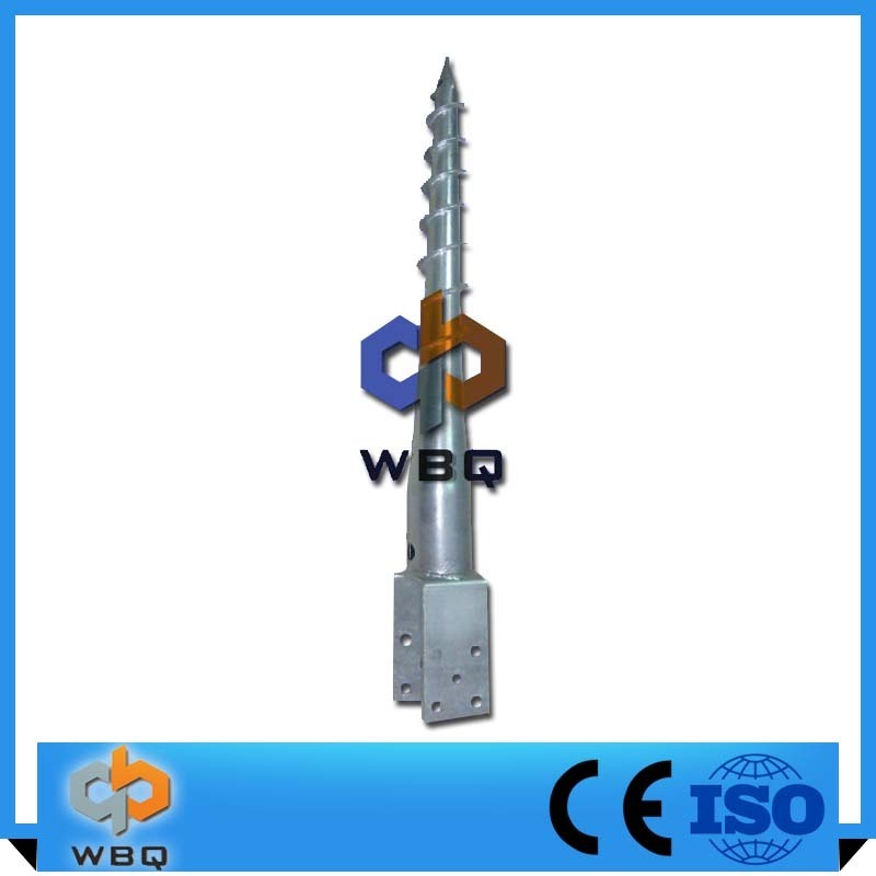 Timber-frame Construction Metal Ground Screw for All Common Dimension of Wood Beams