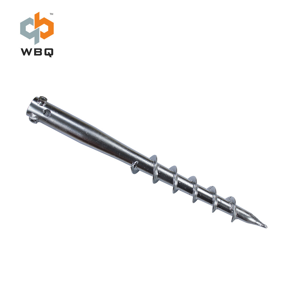 ISO approved galvanized beach umbrella sand anchor screw