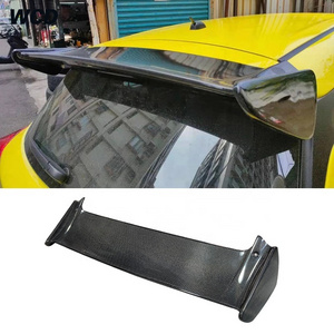 Trunk spoiler 18-21 Fit FOR Suzuki Swift 4th Hatchback Trunk Spoiler ZC33S Carbon Fiber