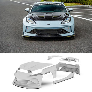 Car Accessories Carbon Fiber Robot Body Kit For Toyota GR86 Subaru Brz 2022+ Wide Bodykit Front Bumper Lip Rear Lip Spoilers