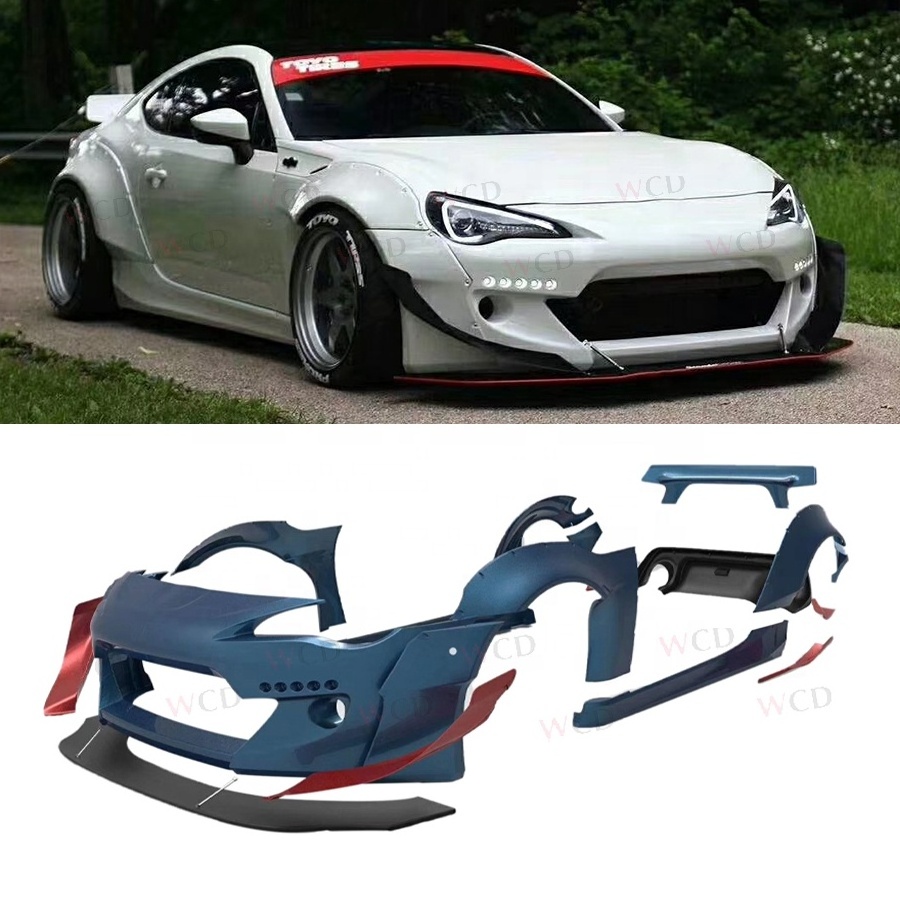 Car Accessories For Toyota 12-16 GT86 BRZ Modified Rocket Bunny 3rd Generation Wide Body Kit 86 BRZ