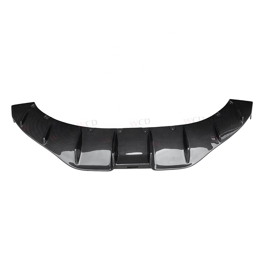 CMS Style Dry Carbon Fiber Rear Bumper Diffuser For Aston Martin DB11 Rear Lip Car Parts Body kit