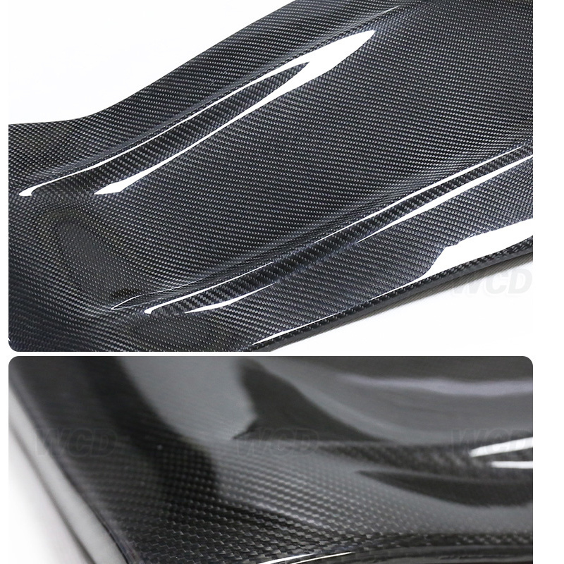 Carbon Fiber W205 C63 Seat Back Covers for Mercedes Benz AMG A45 CLA45 GLA45 AMG GT 2014-2021