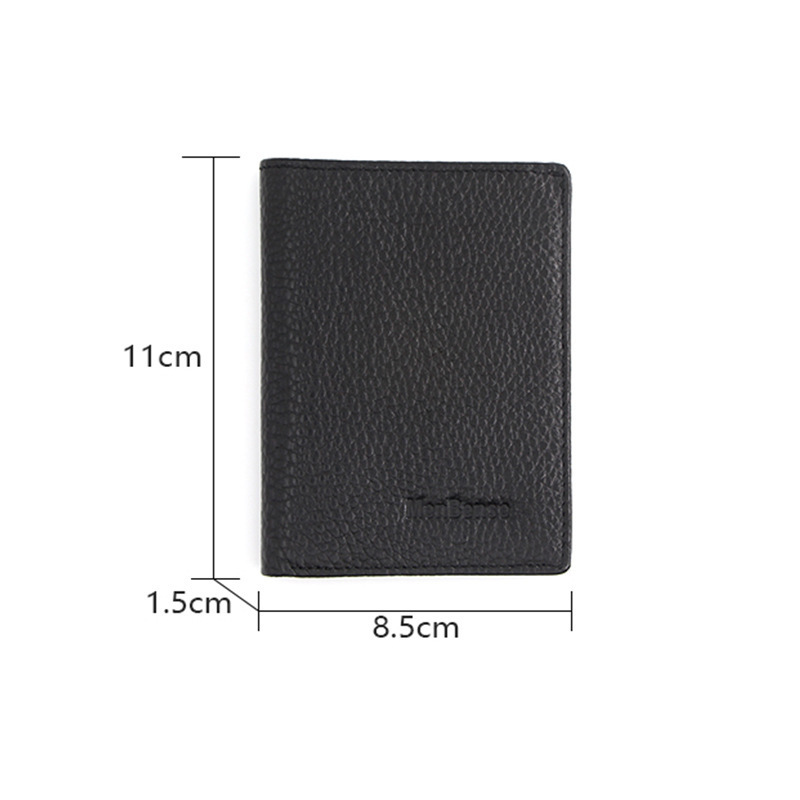 Gubintu Rfid Blocking Slim Wallet Cowhide Credit Card Holder Mini Wallet For Men