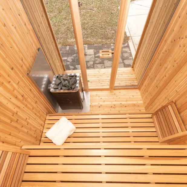 Factory direct wholesale sauna house used thermo pine wood paneling  outdoor wood factory steam saunas