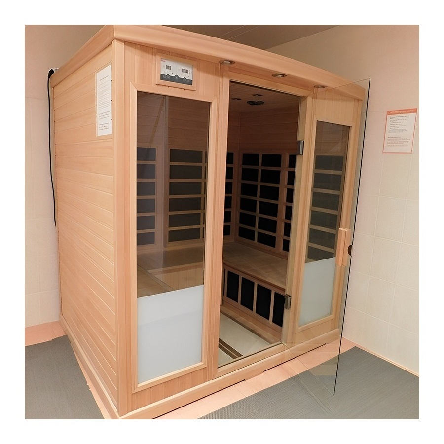 Solid Wood Infrared Sauna Hidden Cam Massage Rooms Suppliers Traditional Sauna Room Indoor