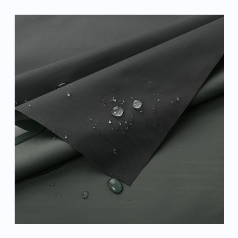 water resistant  raincoat nylon  taffeta fabric 190T with pvc coating